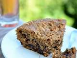 Gâteau à la chapelure, amaretti et chocolat