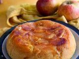Gâteau renversé aux pommes (cuisson au rice cooker)