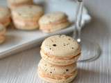 Macarons au saumon et poivre noir