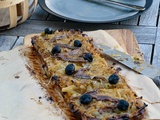 Pudding de pain version pissaladière (anti-gaspi)