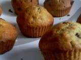 Muffins bananes-chocolat