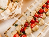 7 idées de brochettes véganes