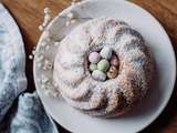 Bundt cake au citron (Nid de Pâques)