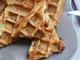 Gaufres de Pierre Hermé -> Vanille + Cranberries :