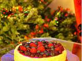 Cheesecake aux fruits rouges