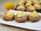 Biscuits empreintes au Lemon Curd