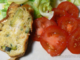 Cake aux courgettes et chèvre