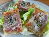 Croustillants au jambon cru et mozzarella