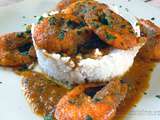 Curry de crevettes birman