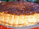 Galette des rois frangipane aux pralines roses