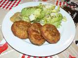 Galettes de blanquettes de veau à l’ancienne