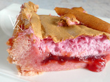 Gâteau rose à la confiture de fraises