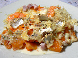 Gratin de carottes au Coulommiers