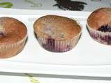 Muffins aux mûres