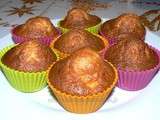 Muffins aux pommes caramélisées, beurre salé