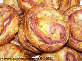 Palmiers au jambon | Une cuisine pour Voozenoo