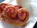 Palmiers aux pralines roses