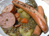 Saucisses lentilles de « Mémé »