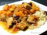 Tajine de poulet et Butternut