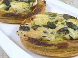 Tartelettes courgettes, Fourme d’Ambert sur un air de Slovénie