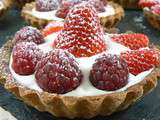 Tartelettes fraises – framboises gourmandes