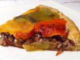 Tatin aux trois poivrons
