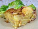 Tortilla de patata au jambon cru (cuisson au four)