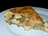 Tourte au poulet ultra crémeuse