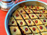 Baklawa amandes et pistaches