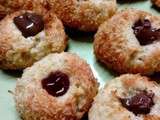 Biscuits coco confiture (ou chocolat)