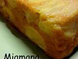 Cake aux pommes et aux amandes