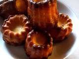 Cannelés sans rhum