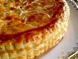 Galette des rois amandes, citron et pommes facon tatin