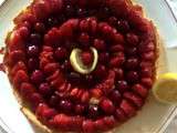 Tarte citron fruits rouges