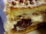 Tiramisu-rprise vanillé (coeur chocolat)