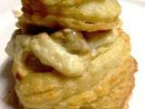 Vol au vent fromages et champignons