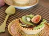 Tartelettes express figue kiwi