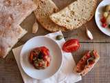 Escalivada, Pa de vidre ou pan de cristal ou alors pan de coca...et un apéritif dînatoire super apprécié