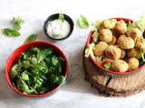 Falafels au four pour un repas léger, végétarien mais pas triste ! Challenge de blogs fins de mois difficiles