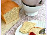 Pain de mie pour un petit déjeuner ou goûter tout doux