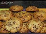 Cookies au chocolat et noisettes