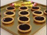 Mini-tartelettes au chocolat et carambar