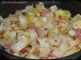 Salade composée d'endives