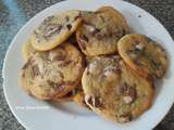 Gros cookies moelleux au Kinder