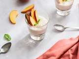 Verrine de ricotta, spéculoos et nectarine