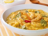 Curry de gambas thaï