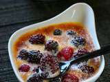 Gratins aux fruits rouges