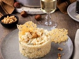 Risotto au gorgonzola et noisettes