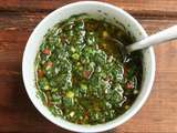 Sauce chimichurri traditionnelle