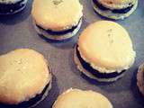 Macarons noix de coco chocolat